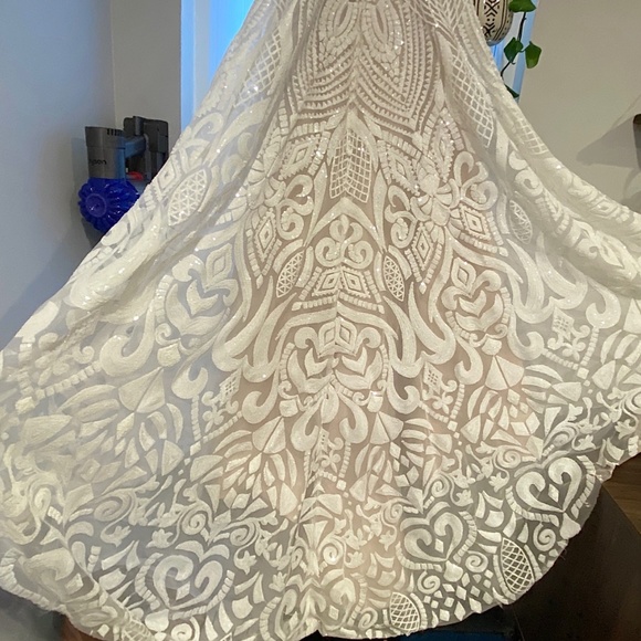 Hayley Paige 'Delta' - Blush - Picture 7 of 8